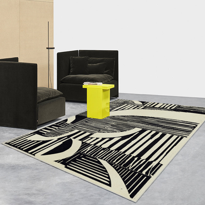 Fancy Modern teppich Farbblock Polyester Fläche Teppich nicht rutschfestes Hintergrund Teppich für Wohnkultur
