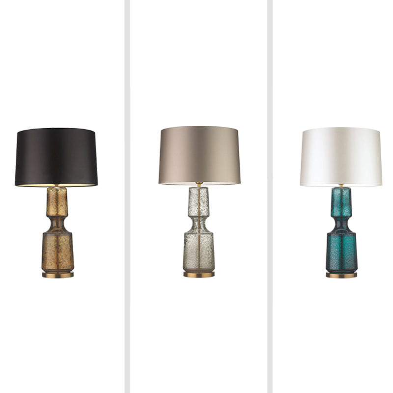 Cylinder 1-Light Table Light Postmodern Glass Table Lamp for Living Room