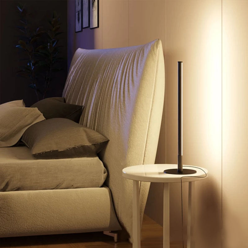 Modern 1-Light Table Lamp Linear Eye Protection Table Light for Dormitory