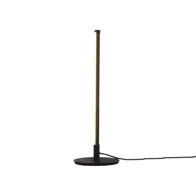 Modern 1-Light Table Lamp Linear Eye Protection Table Light for Dormitory