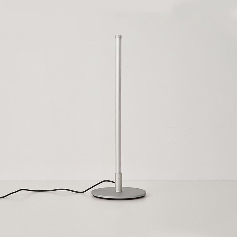 Modern 1-Light Table Lamp Linear Eye Protection Table Light for Dormitory