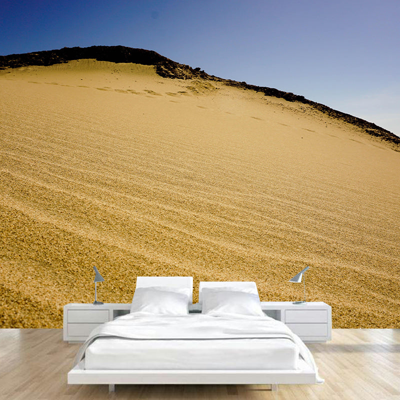 Desert Landscape Wall Mural Wallpaper Modern Style Mildew Resistant for Room