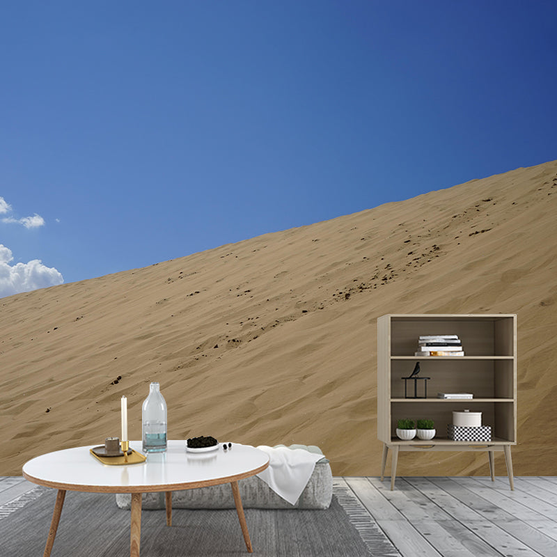 Modern Desert Wall Mural Wallpaper Mildew Resistant for Living Room