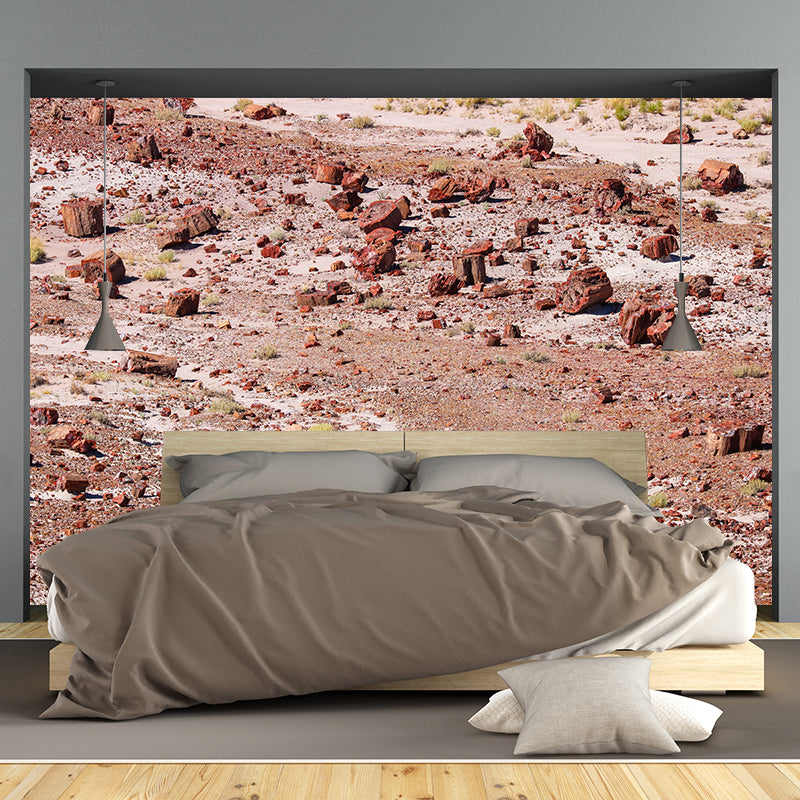 Desert Wall Mural Wallpaper Modern Style Mildew Resistant for Living Room