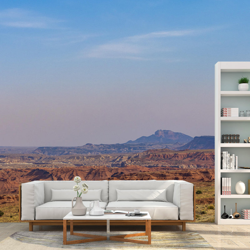 Desert Landscape Wall Mural Wallpaper Modern Mildew Resistant for Bedroom