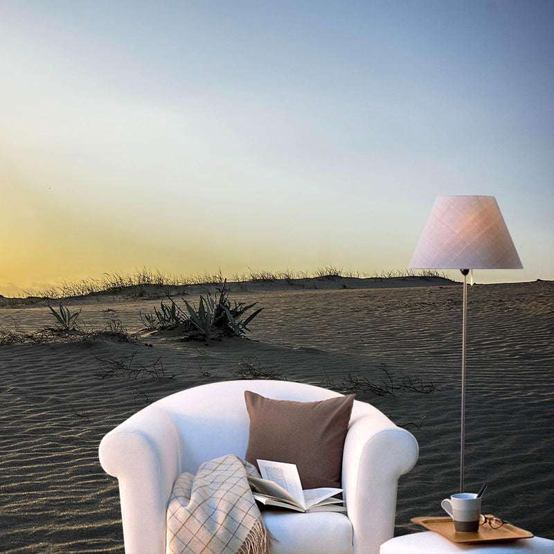 Desert Landscape Wall Mural Wallpaper Modern Mildew Resistant for Bedroom