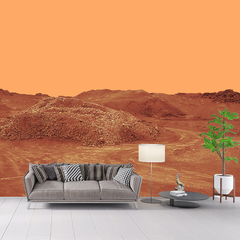 Desert Landscape Wall Mural Wallpaper Modern Mildew Resistant for Decoration