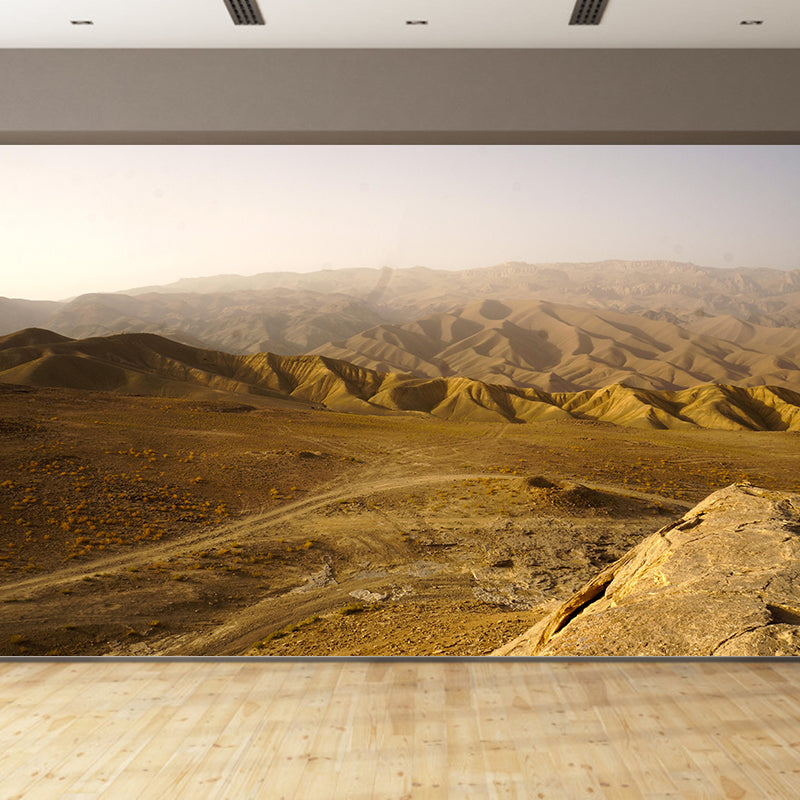 Desert Landscape Wall Mural Wallpaper Modern Mildew Resistant for Decoration