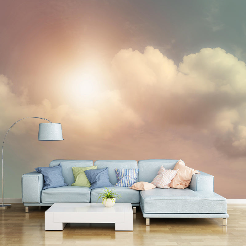 Sky View Wall Mural Wallpaper Modern Style Mildew Resistant for Wall Decor