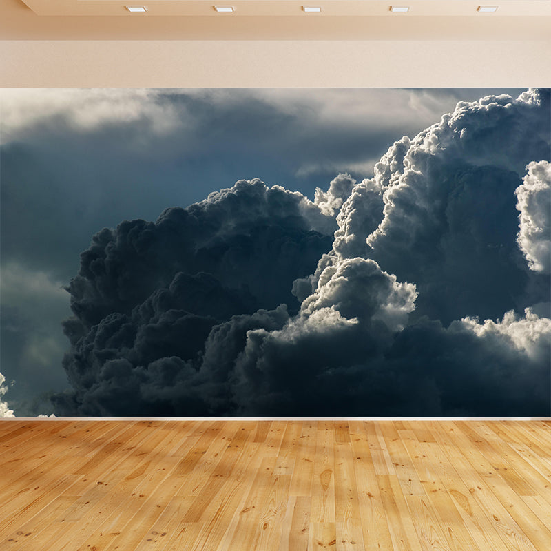 Sky View Mural Wallpaper Modern Style Mildew Resistant for Dining Room