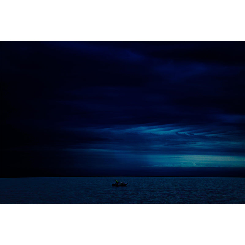 Sky View Mural Wallpaper Modern Style Mildew Resistant for Living Room