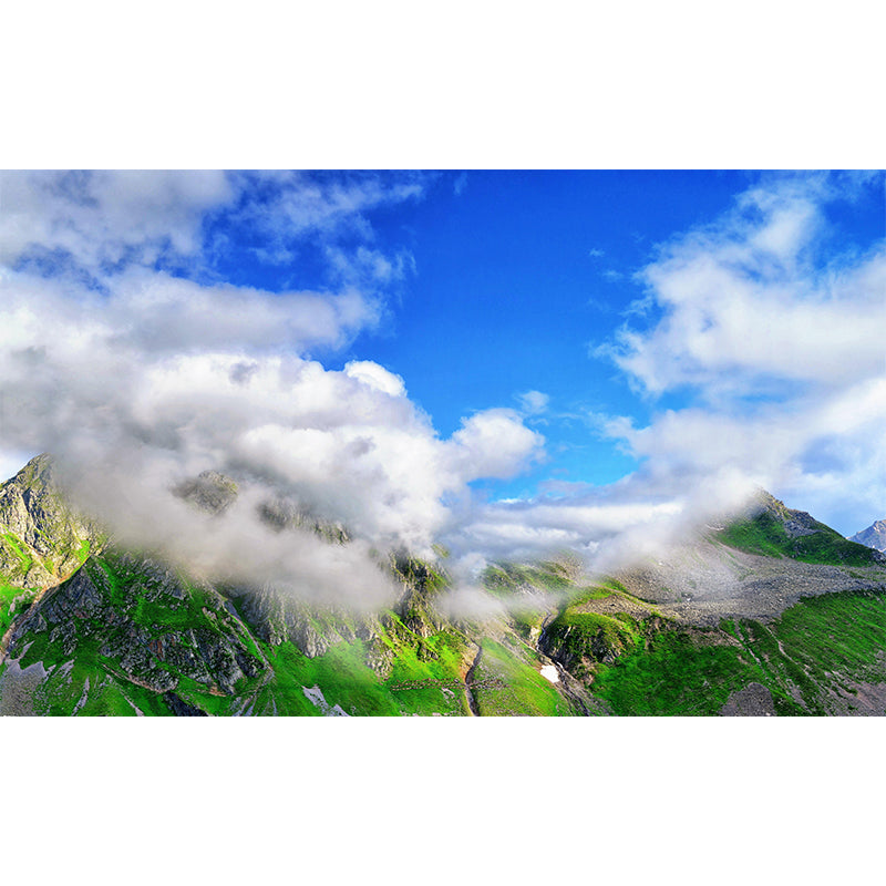 Sky Wall Mural Wallpaper Modern Style Mildew Resistant for Dining Room