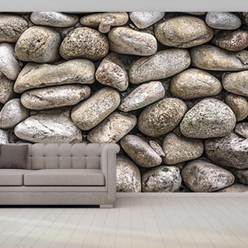 Photography Brick Wall Mural Eco-friendly Wallpaper for Living Room