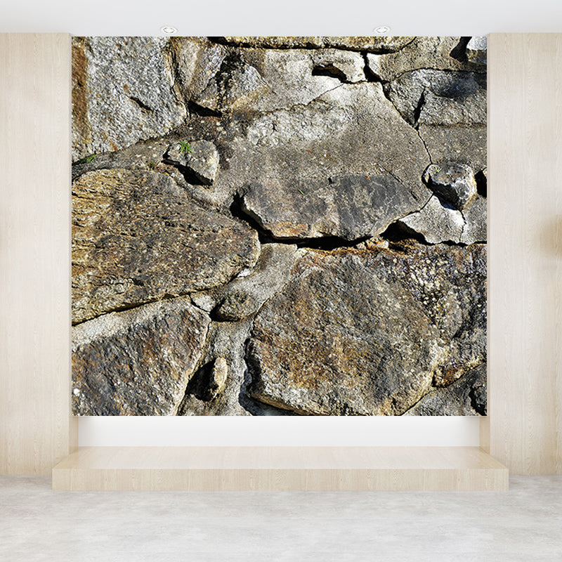 Photography Brick Wall Mural Eco-friendly Wallpaper for Home