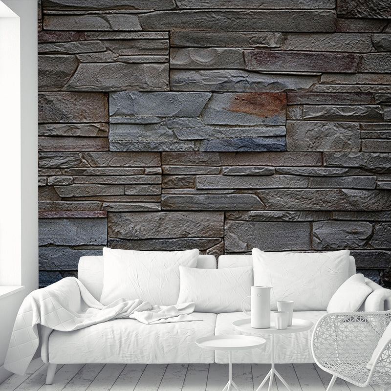 Photography Brick Wall Mural Eco-friendly Wallpaper for Home
