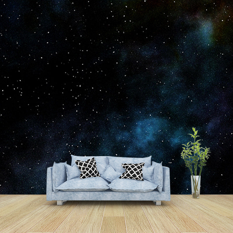 Customized Horizontal Illustration Universe Mural Eco-friendly Wallpaper Wall Art