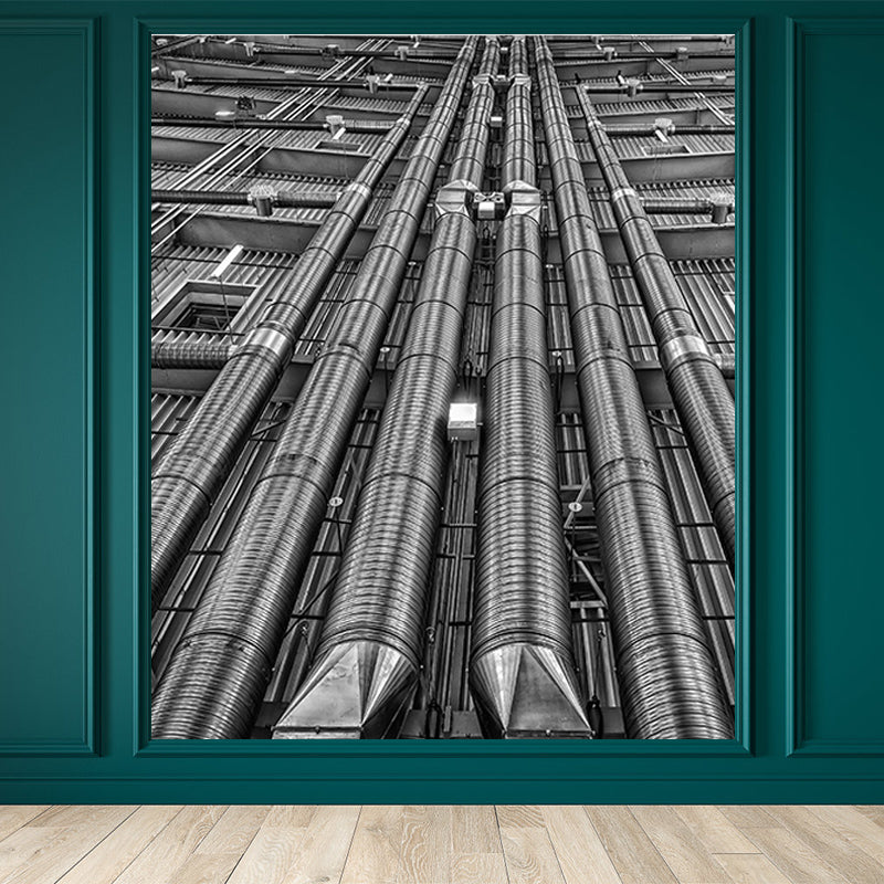 Customized Photography Metal Mural Eco-friendly Wallpaper for Room