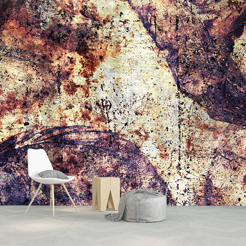 Customized Horizontal Photography Metal Mural Eco-friendly Wallpaper for Home Decor