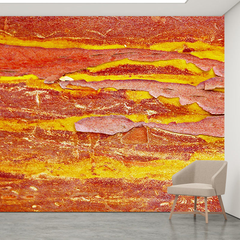 Horizontal Photography Wood Grain Mural Eco-friendly Wallpaper for Bedroom