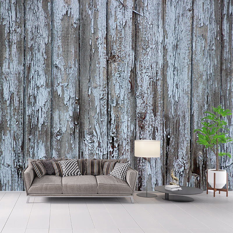 Horizontal Photography Wood Grain Mural Eco-friendly Wallpaper for Bedroom