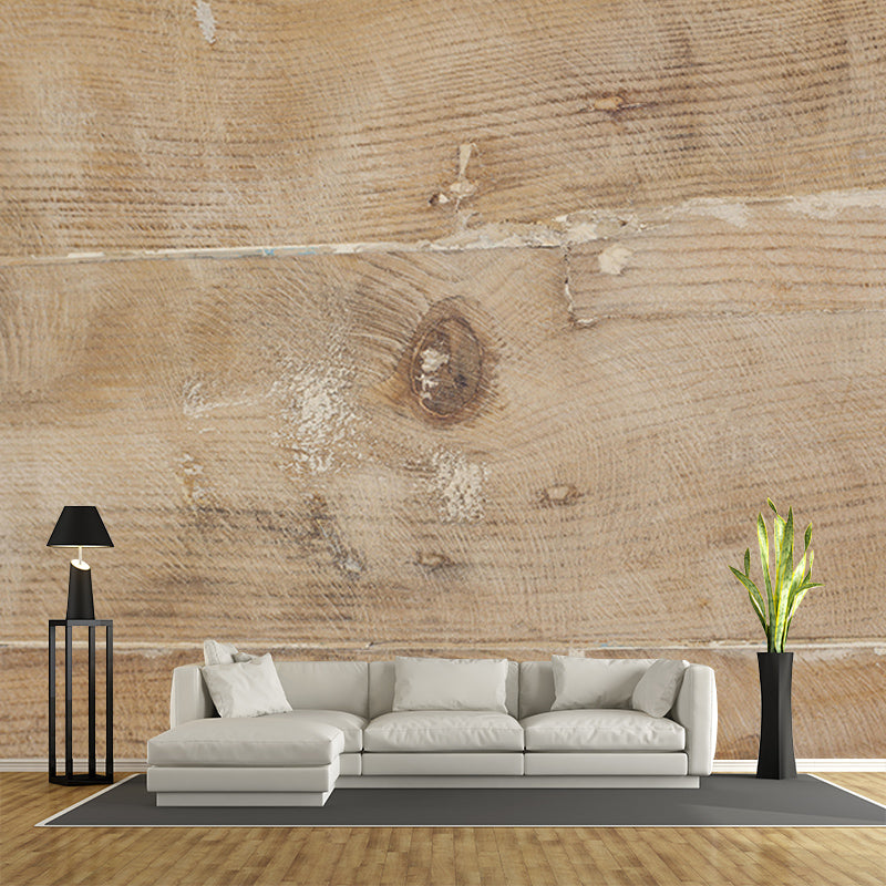 Customized Photography Wood Grain Mural Eco-friendly Wallpaper Wall Covering