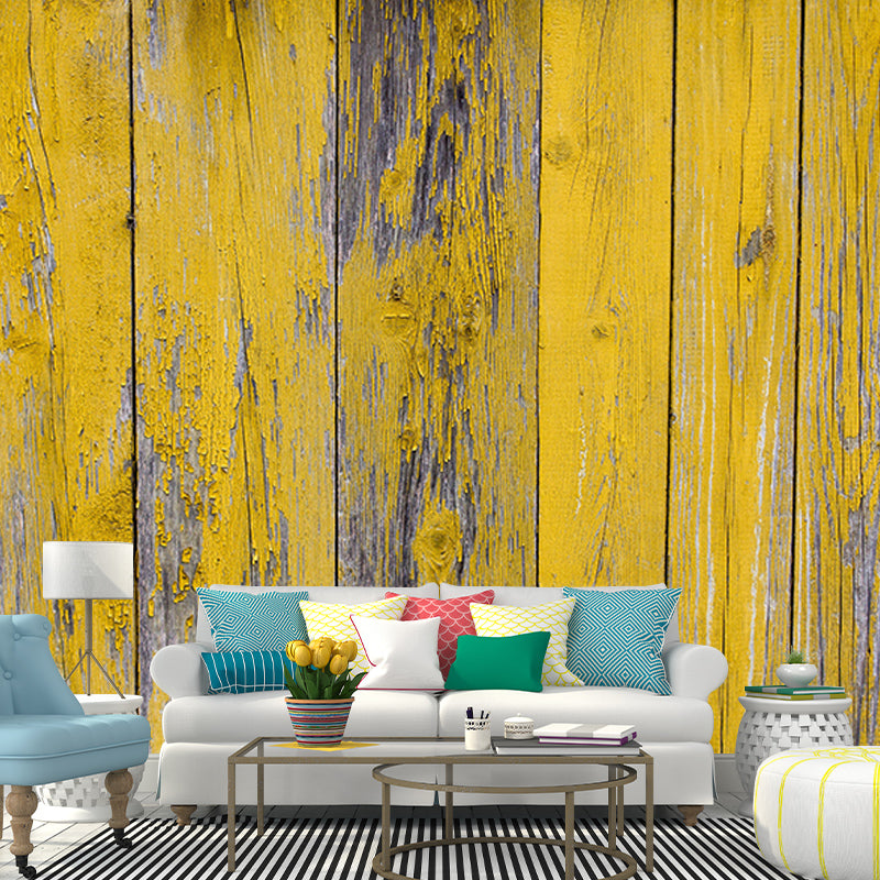 Customized Photography Wood Grain Mural Eco-friendly Wallpaper Wall Covering