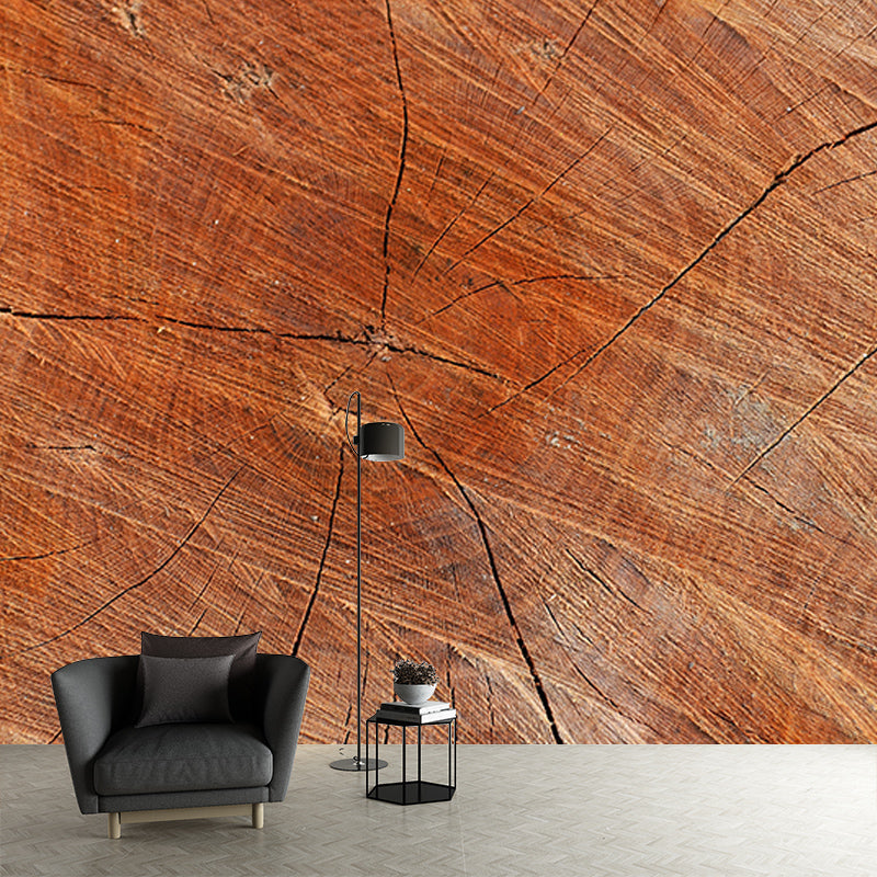Customized Photography Wood Grain Mural Eco-friendly Wallpaper Wall Art