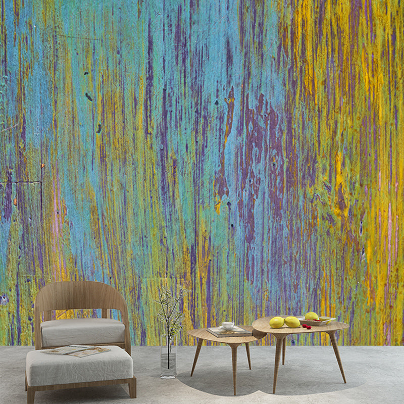 Customized Photography Wood Grain Mural Eco-friendly Wallpaper Wall Art
