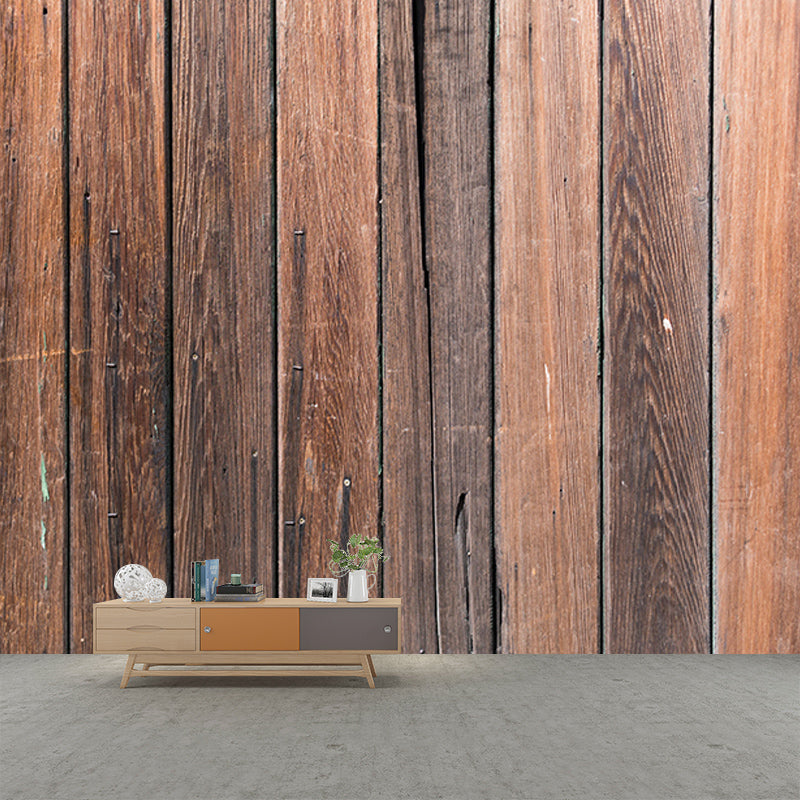Customized Photography Wood Grain Mural Eco-friendly Wallpaper Wall Art