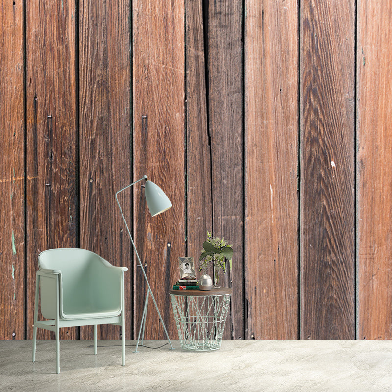Customized Photography Wood Grain Mural Eco-friendly Wallpaper Wall Art