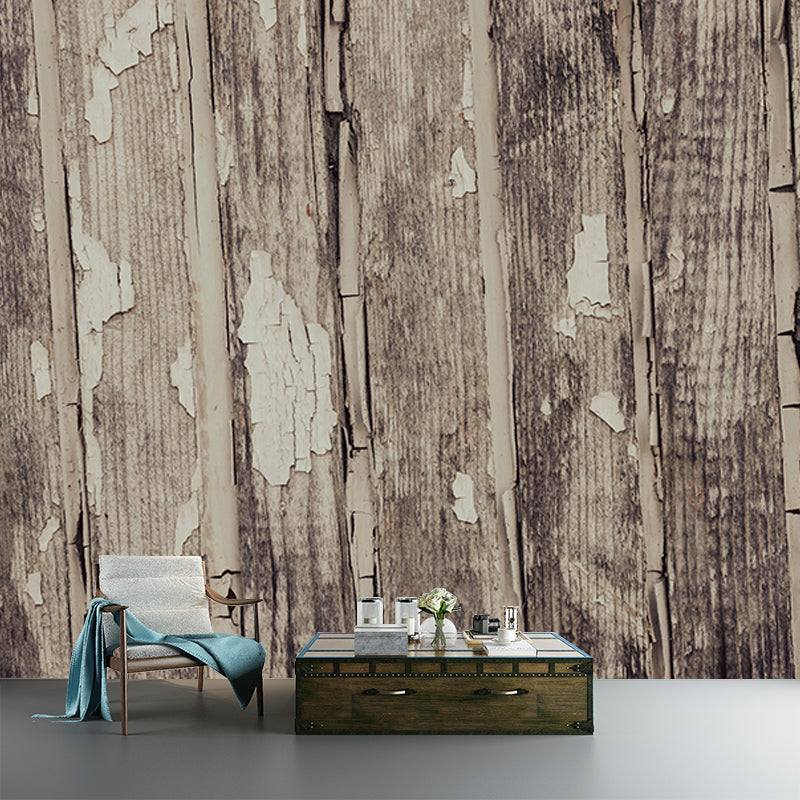 Customized Photography Wood Grain Mural Eco-friendly Wallpaper for Room