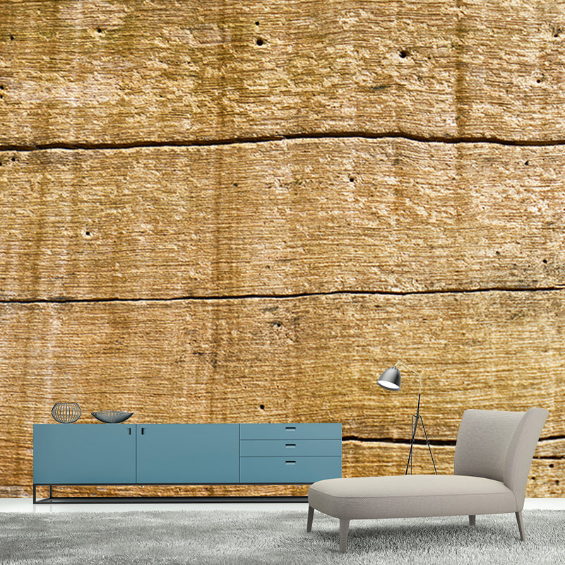 Customized Photography Wood Grain Mural Eco-friendly Wallpaper for Home Decor