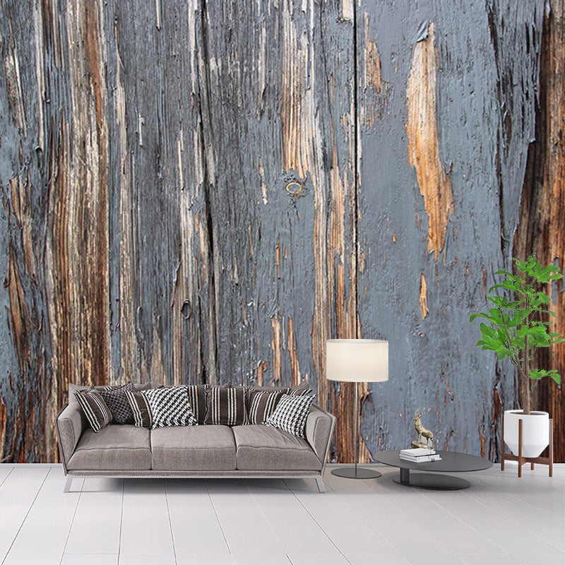 Horizontal Photography Wood Grain Mural Eco-friendly Wallpaper for Home Decor