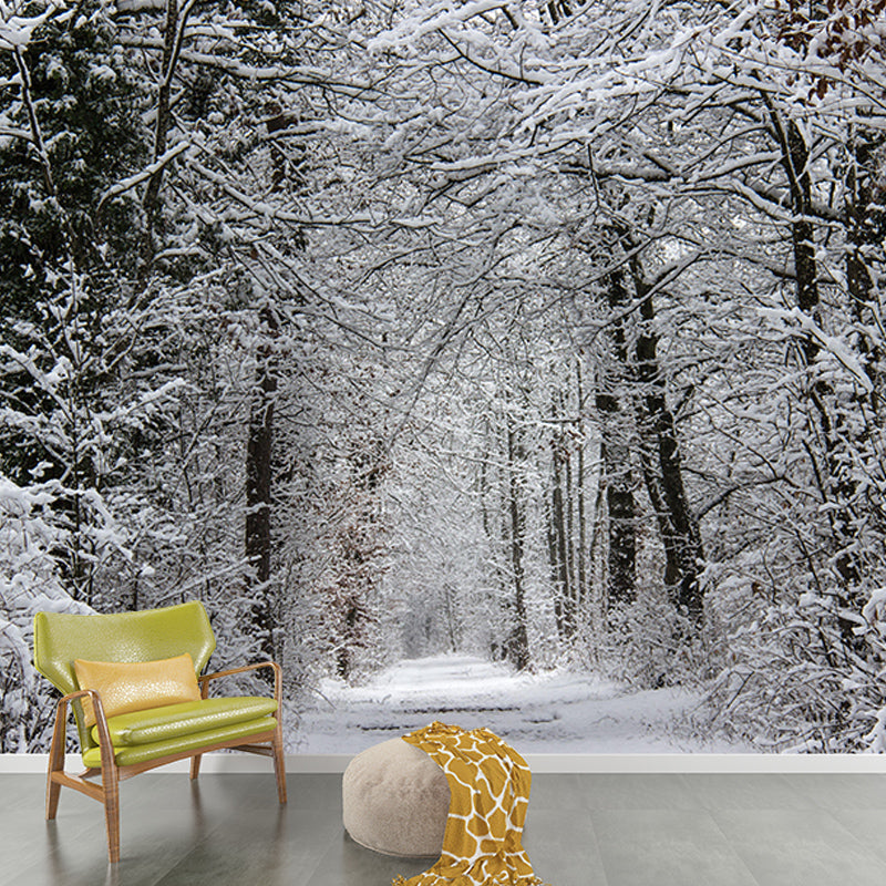 Horizontal Photography Space Extension Mural Eco-friendly Wallpaper for Wall Decor