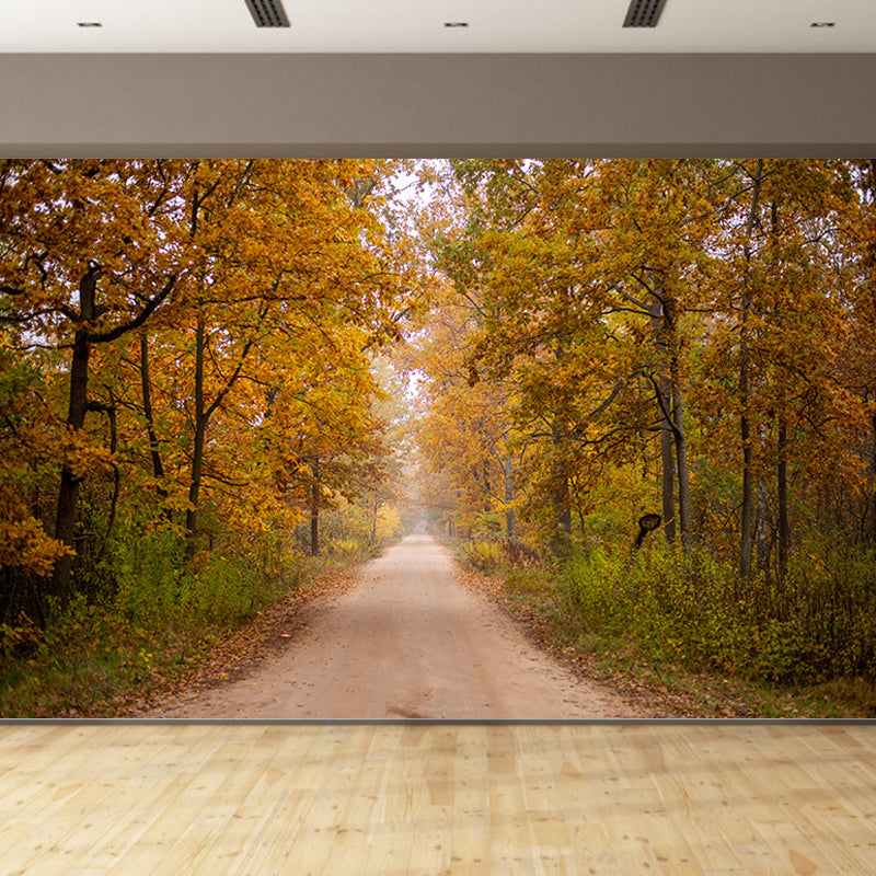 Horizontal Photography Space Extension Mural Eco-friendly Wallpaper for Home Decor