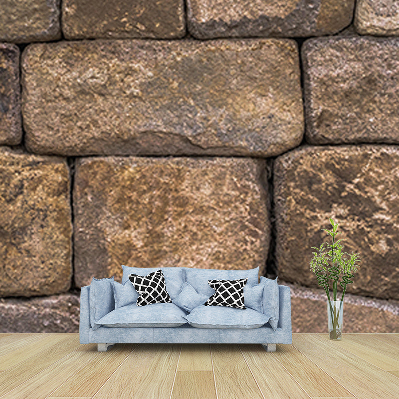 Customized Photography Brick Wall Mural Eco-friendly Wallpaper for Bedroom