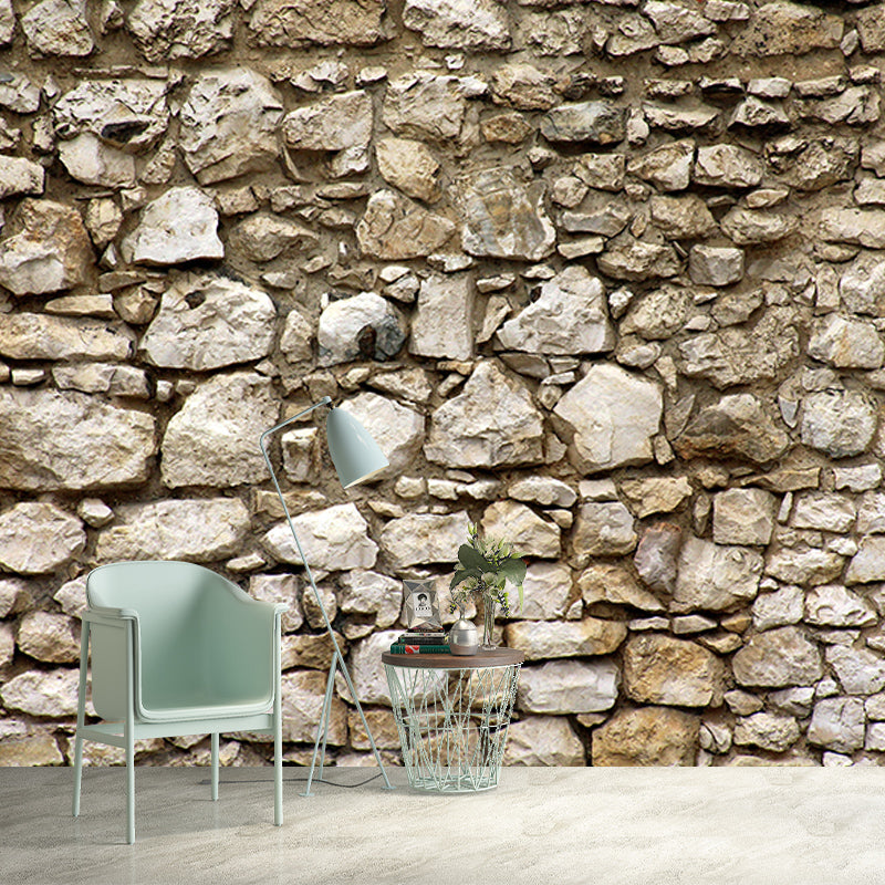 Customized Photography Brick Wall Mural Eco-friendly Wallpaper for Bedroom