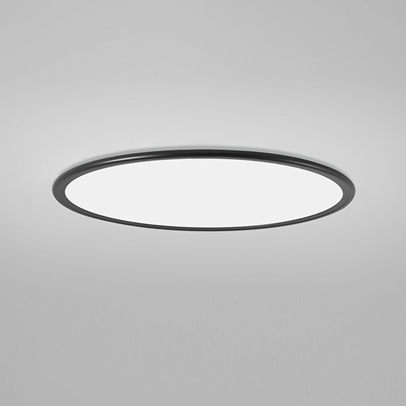 Round Metal LED Ceiling Light Modern Style Flush Mount Lamp for Dinning Room