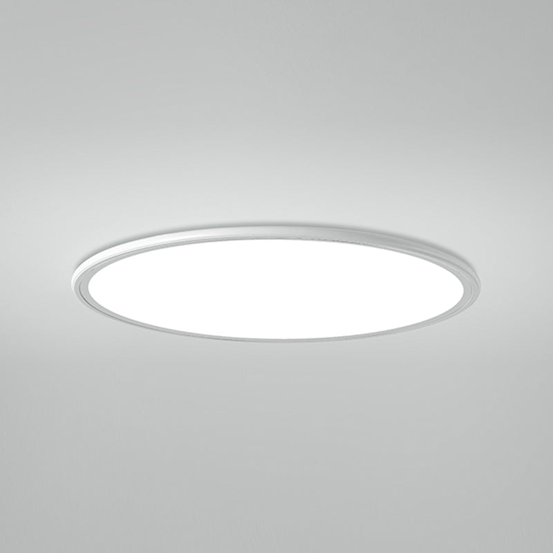 Round Metal LED Ceiling Light Modern Style Flush Mount Lamp for Dinning Room