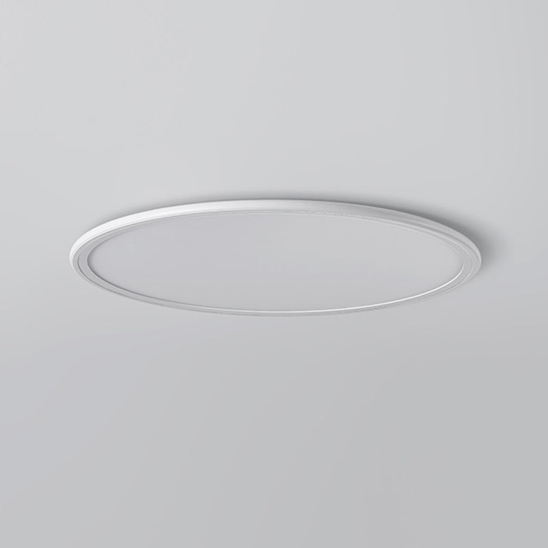 Round Metal LED Ceiling Light Modern Style Flush Mount Lamp for Dinning Room