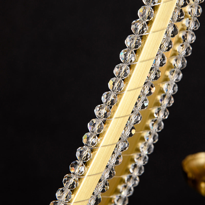 Lámparas de lámparas de lámpara de vela lámparas colgantes de suspensión múltiples de estilo americano para sala de estar