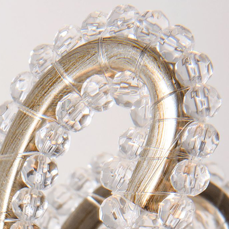 Lámparas de lámparas de lámpara de vela lámparas colgantes de suspensión múltiples de estilo americano para sala de estar