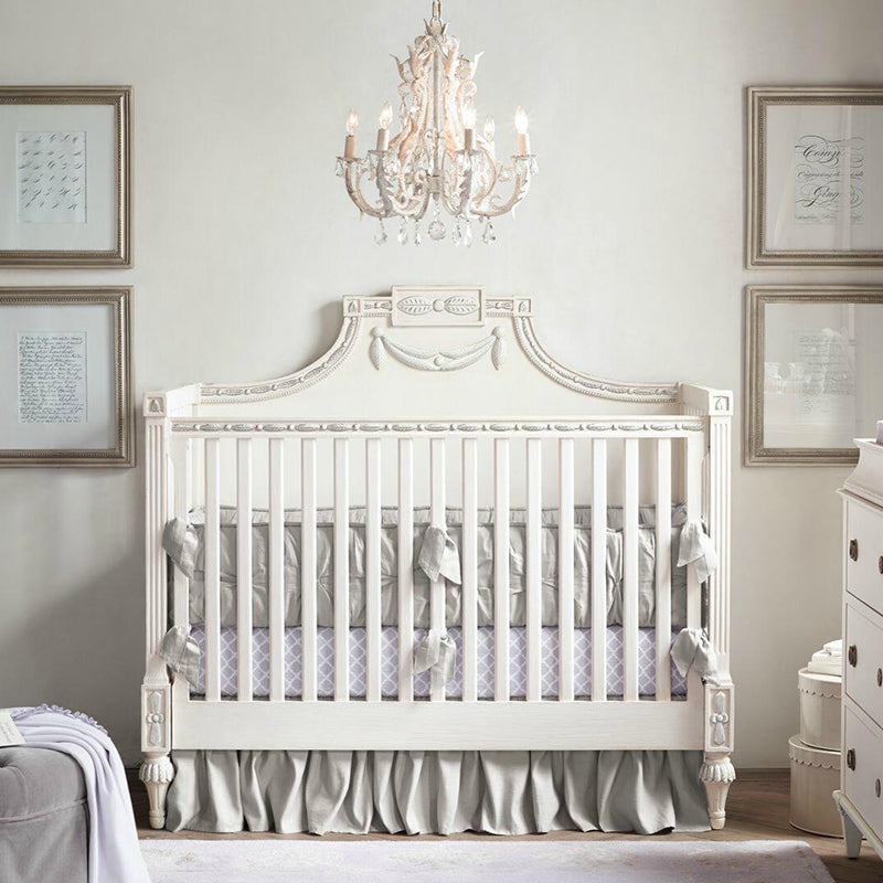 American Style Candle Chandelier Light Fixtures Multi-Head Suspension Pendant Lamps with Crystal