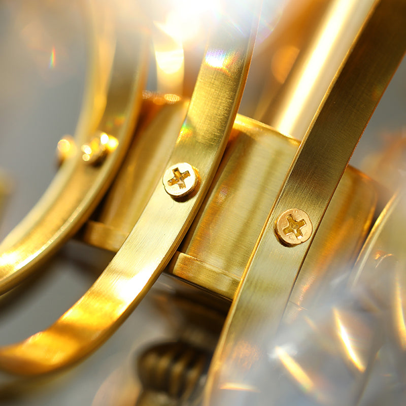 Lámparas colgantes de suspensión de múltiples lámparas de lámpara de lámpara de estilo americano para sala de estar para sala de estar