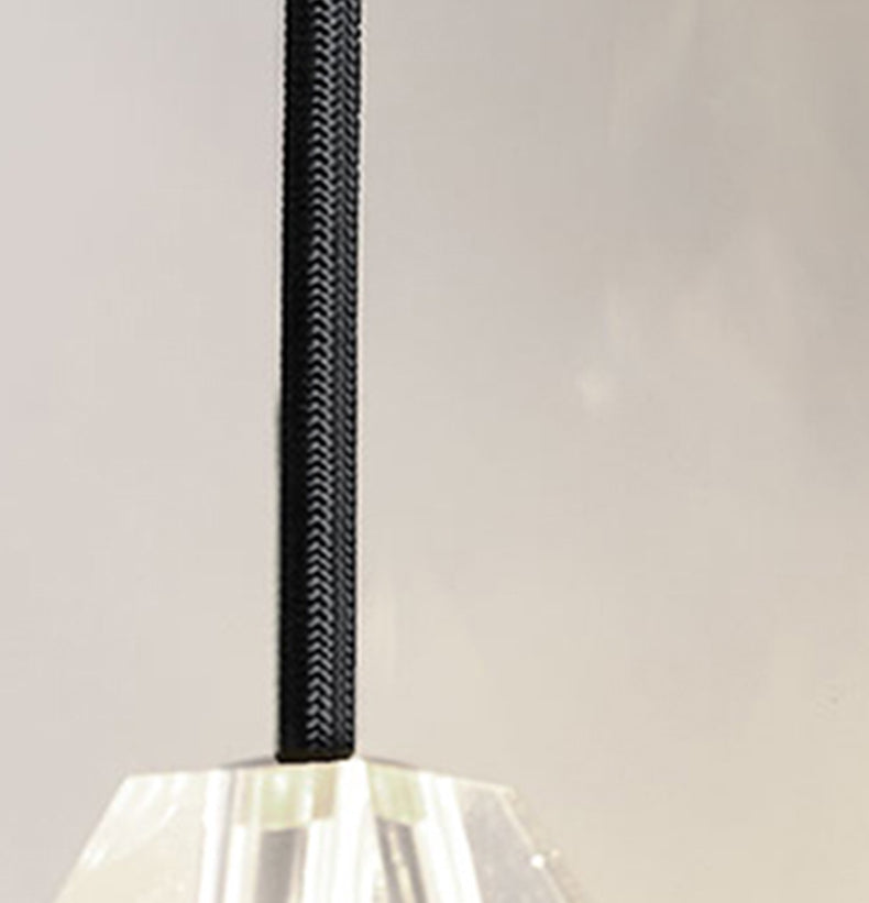 Modern Household Wall Light Crystal Shade Sconce Light for Bedroom Coffee Shop