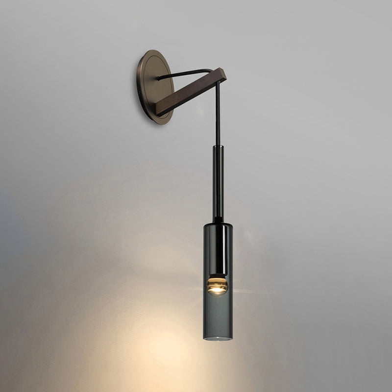 Modern Style Crystal Wall Light Creative Adjustable Wall Light for Hotel Bedroom