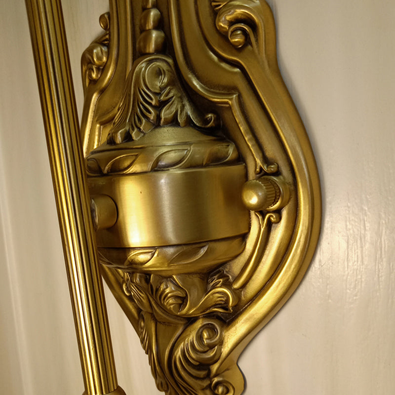 Luz de luz de pared de estilo tradicional Dropas de cristal luces aplastas para la sala de estar del dormitorio del hotel