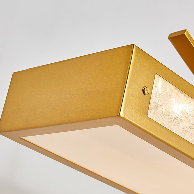 Acrylic Hanging Pendant Lights Modern Linear Hanging Lamps for Dining Room