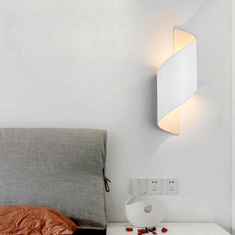 1 Light Metal Unique Shade Wall Lighting Modern Style Wall Mounted Light Fixture