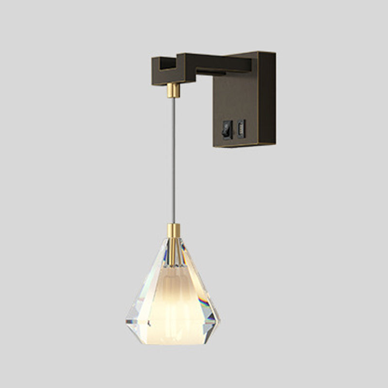 Tombra geométrica 1 Luz de la pared de luz Luz de la pared de la pared de estilo moderno